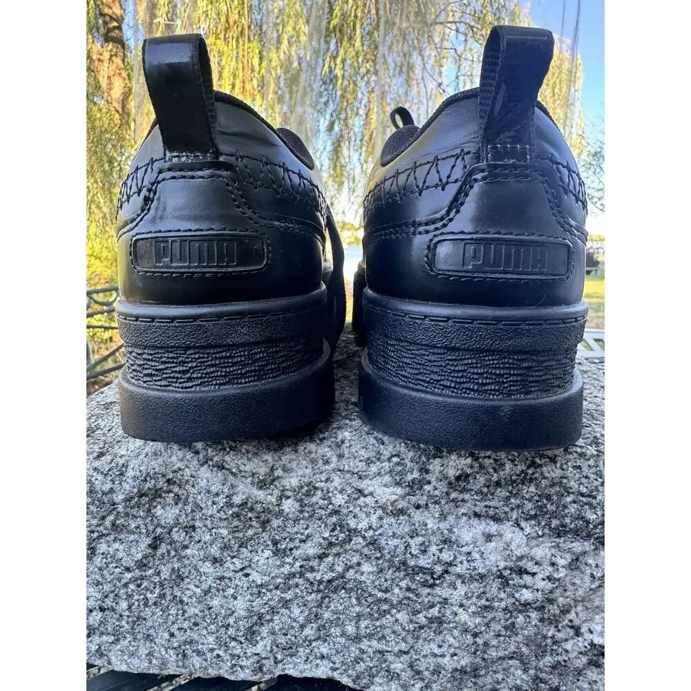 Puma Dua Lipa X Mayze Flutur Women Size 7.5 Black Sneakers Casual Shoes 388013